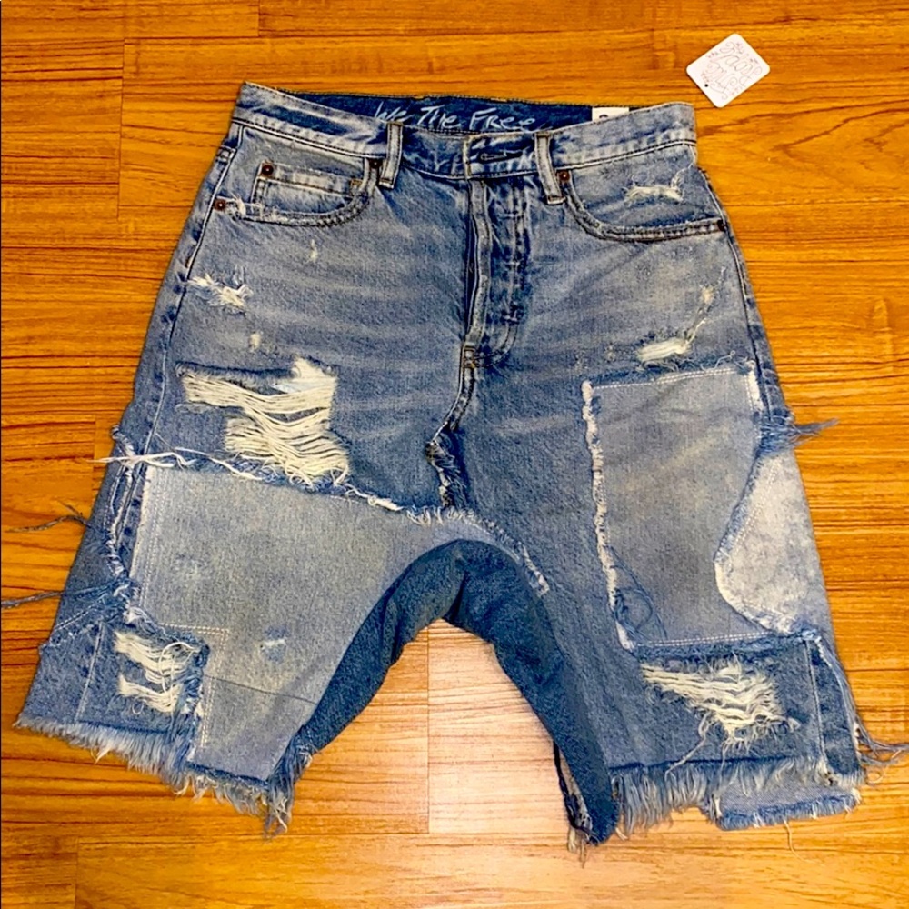 Distressed Shorts
